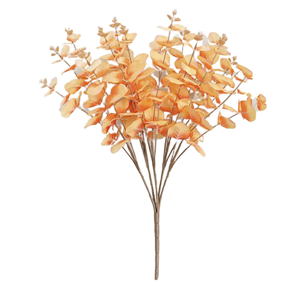 Nordic Style Artificial  Eucalyptus Leaf Bunch Centerpiece Silk Flower Arranging Accessories Photo Props Home Party Decor