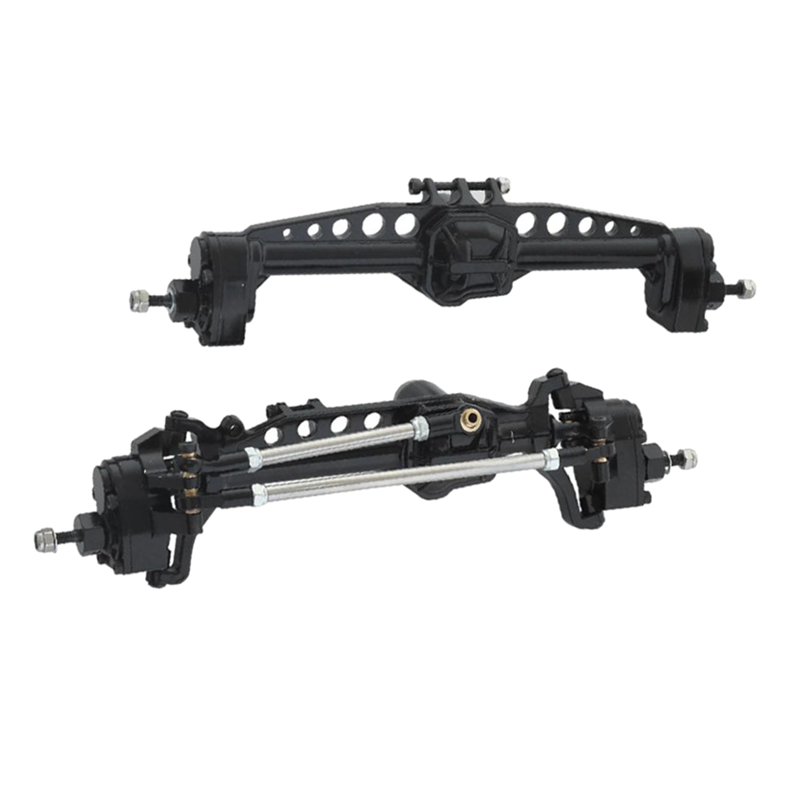 Heavy duty front and rear axle assembly for 1/10 SCX10 III AX103007 RC