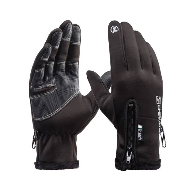 Windproof Cycling Gloves Touch Screen Riding Bike Bicycle Gloves Thermal Warm Motorcycle Winter Bike Motorcycle Gloves