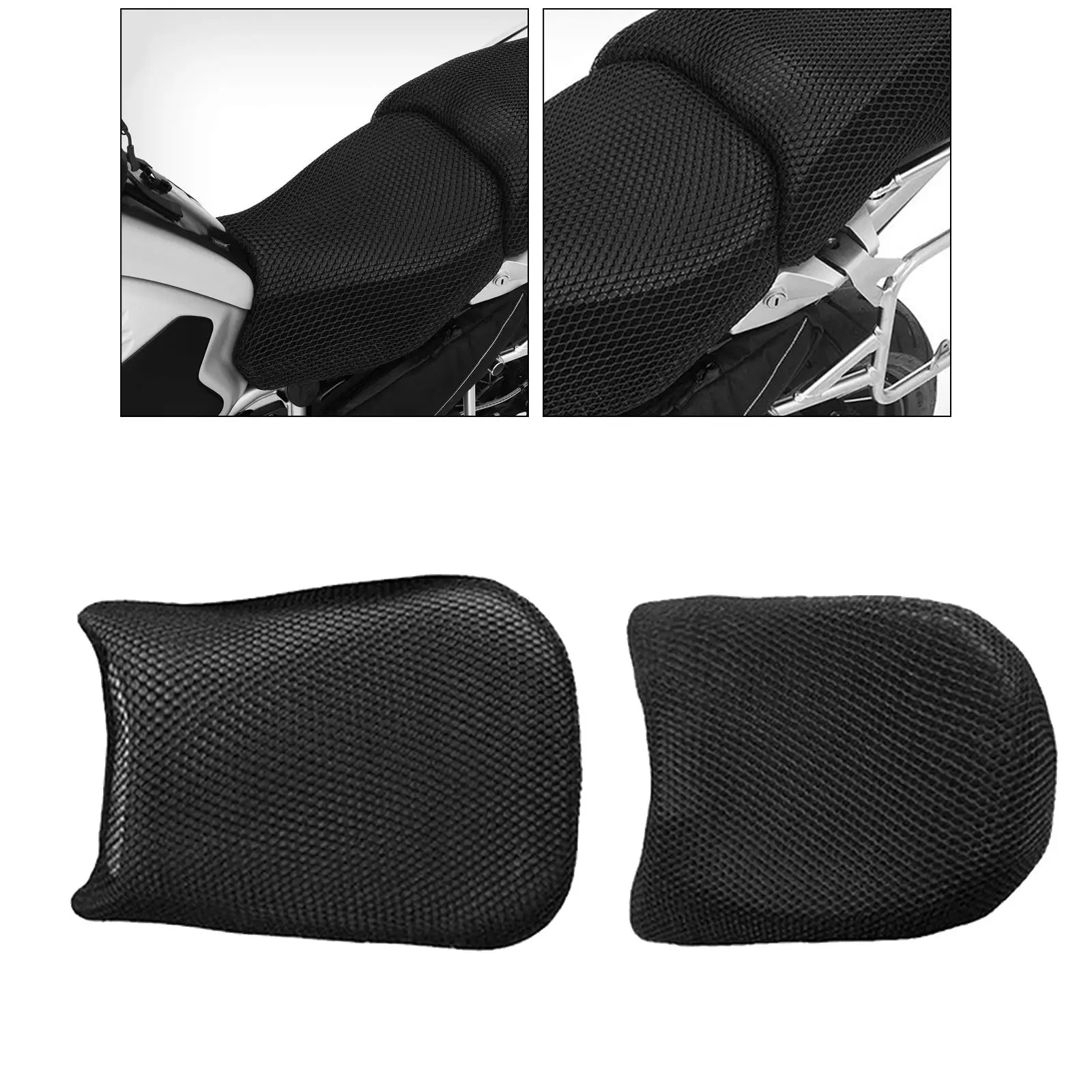 Motorbike Sport Motorcycle 3D Saddle Seat Cushions  Covers Pressure Relief Accessories For  R1200GS
