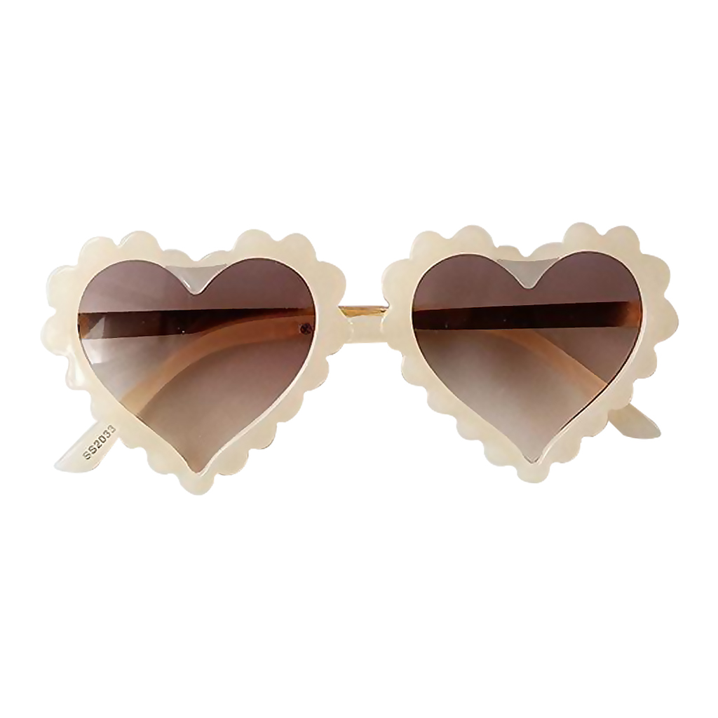 Plastic Sunglasses Heart Shaped Eyeglasses Eyeware Sun Glasses for Kids 3-6 Years Old