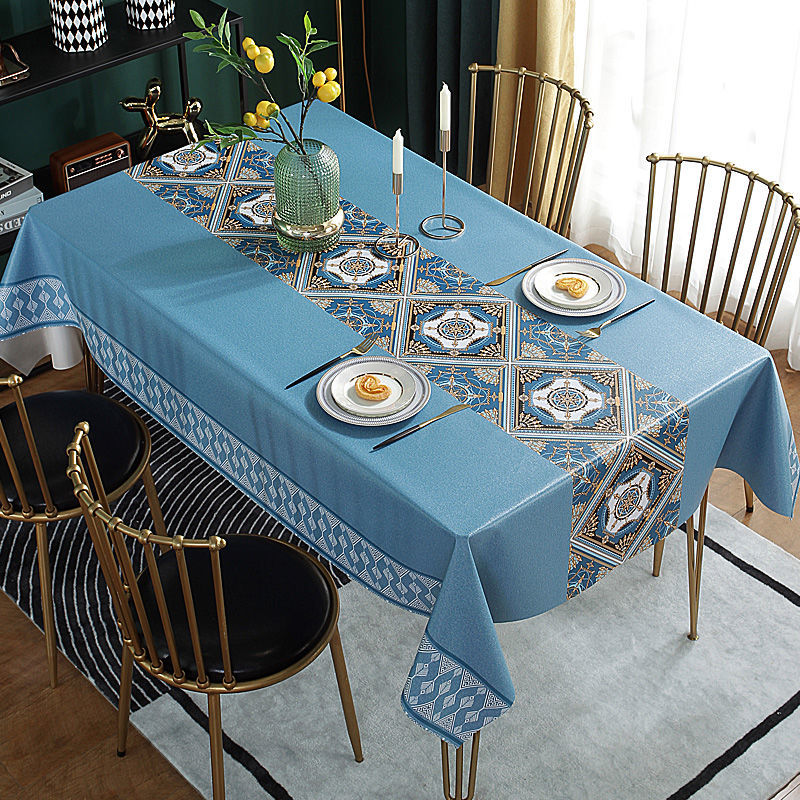 Description Picture 5 of itemNew Classical Rectangular Tablecloth Waterproof and Oilproof Tablecloth Home Decoration Christmas Tablecloth Nappe De Table стол
