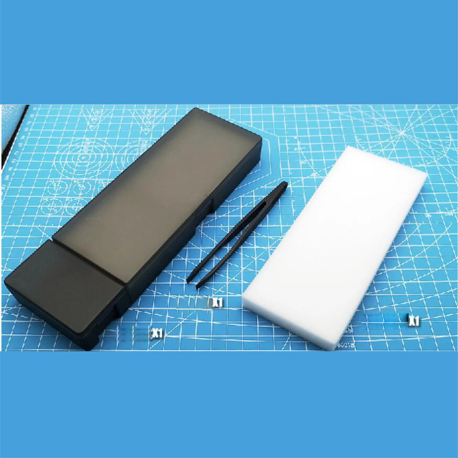 DIY Model Molding Water  Box with Tweezers Decorating Building Hobby Crafts New for   Model Tools Set