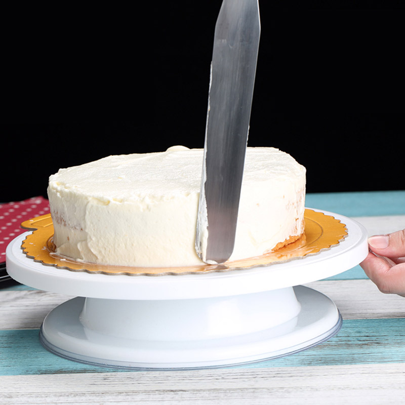 Manteiga de Aço Inoxidável Bolo Creme Lâmina Espátula Curva Reta Gelo Geada Espalhador Fondant Pastelaria Ferramenta Mc889 8 Ferram. atividade ar livre