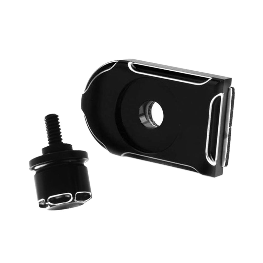 Rear Fender Seat Bolt Tab Screw Mount Edge Cut Knob Cover For Harley Models with 1/4-20 Thread A Type