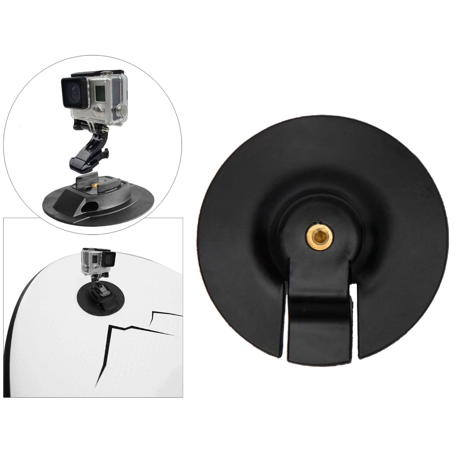 4 Inch Outdoor Kayak Inflatable Surfboard Stand Up Board Camera Mount Base Sport Camera Holder Stand Base Fixed Stable Bracket