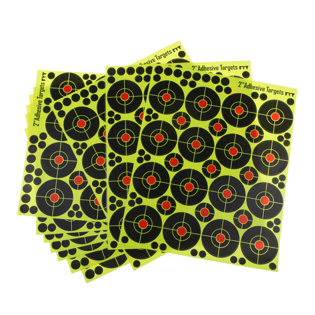 10 Pack Hunting Targets -Sticker & Splatter Reactive Self Adhesive Archery Targets for Hunting Training Practice, 160pcs