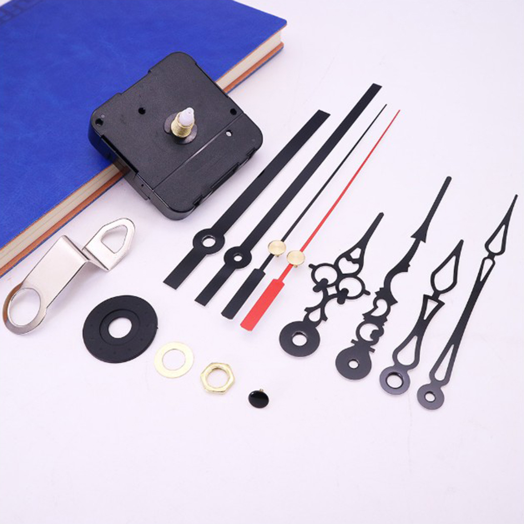 DIY Clock Motor Kit for Wall Clock Replacement Clockwork Parts Quartz Pointers