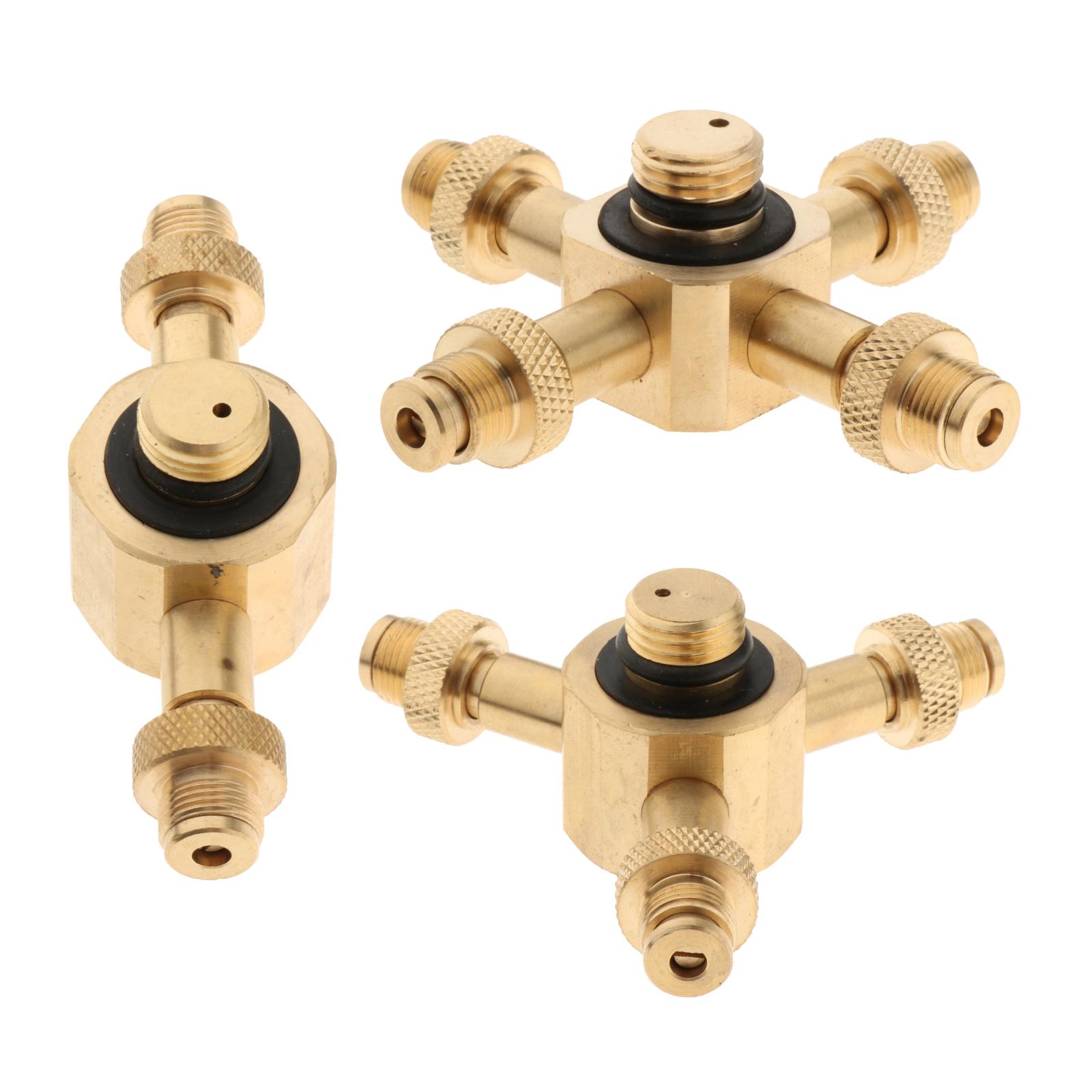 2-Way/ 3-Way / 4-Way Outdoor Camping Stove Gas Refill Adapter BBQ Picnic Burner