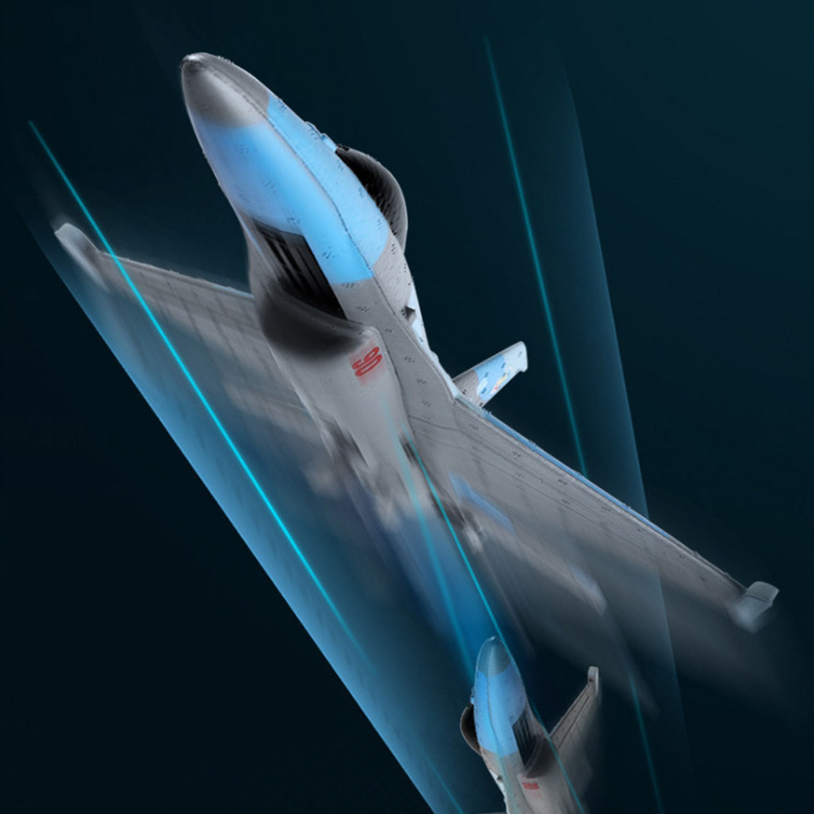 F16 A290 Toy 3-Channel Stunt 3CH Vertical Mode F16 Aircraft RC Airplane Model for Kids Adults
