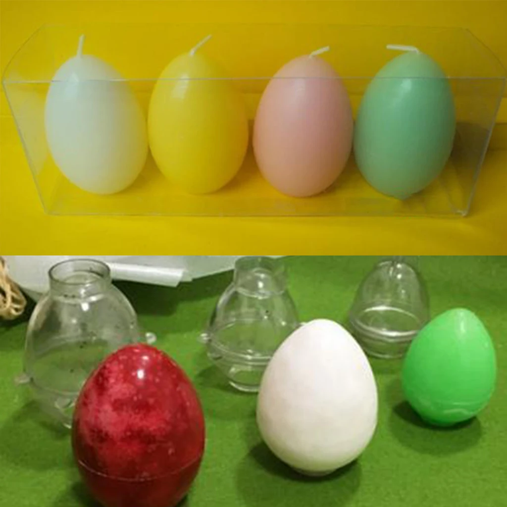 High Temperature Resistance Candle Model Candle Mould DIY Candle Craft Molds Durable Candle Molds Egg Shape Designs