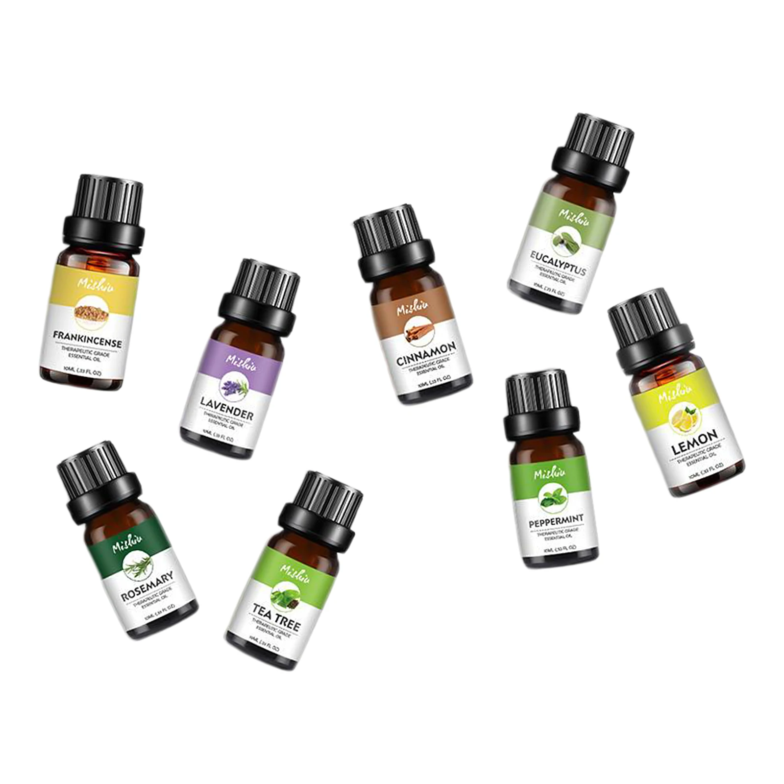 Aromatherapy Essential Oils for Humidifier Natural 8 Oils Gift Set - Tea Tree