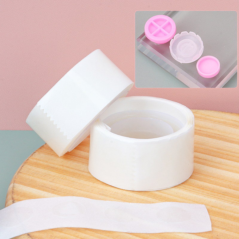 Best of Eyelash Extension Cup Fixing Tape 100 Pcs Circle Double Sided Tape Eyelash Glue Seamless Invisible Universal Dots Makeup Tools Reviews & Tips