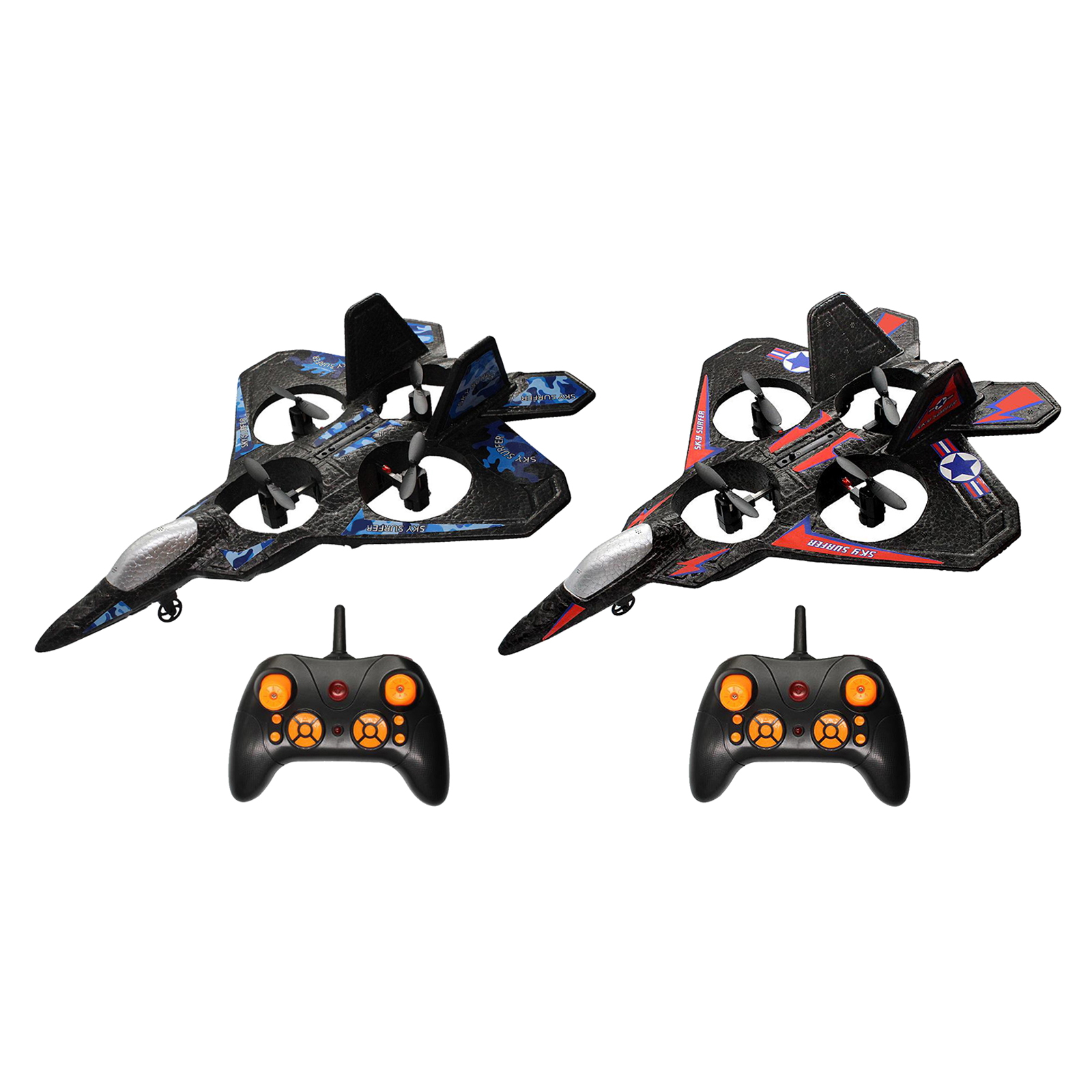 Fixed-wing 2.4G 6CH Remote Control Aircraft RC Airplane Fighter Model Toy