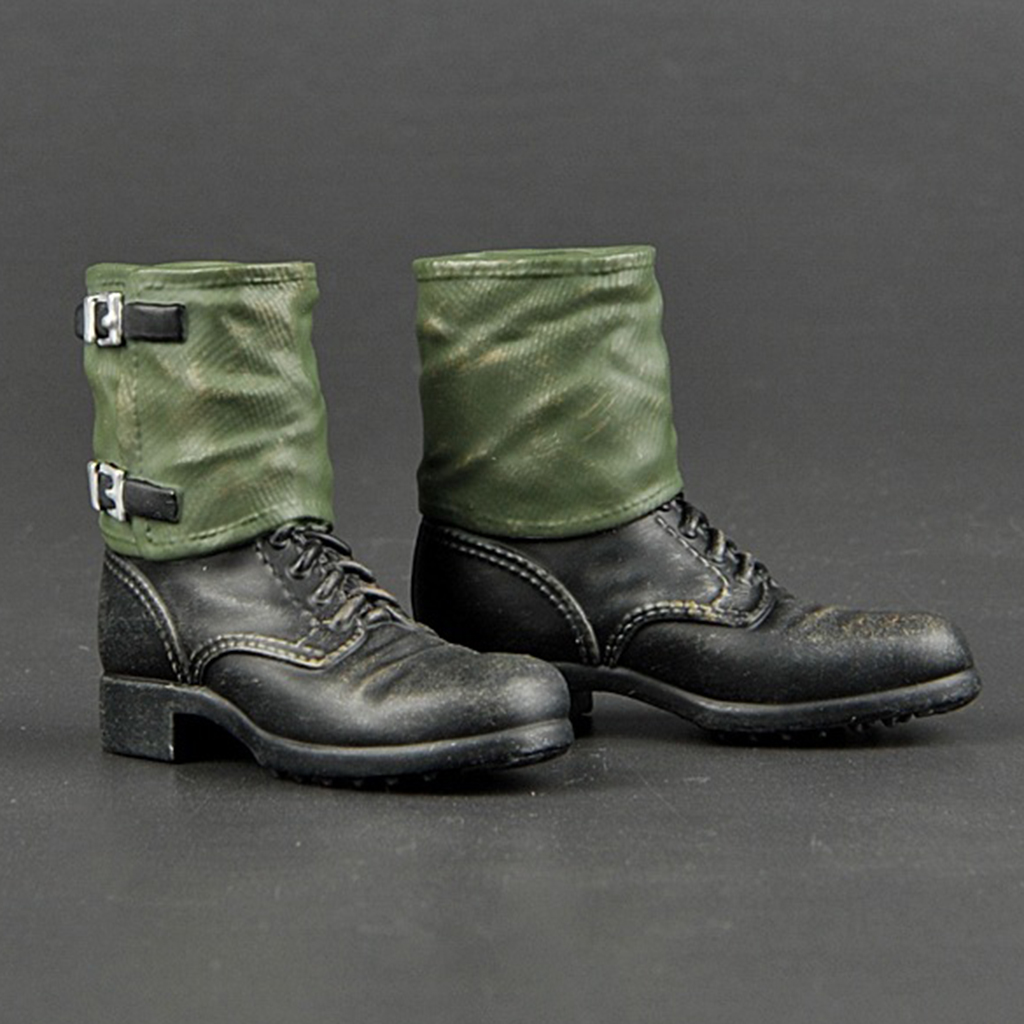 1/6 Mans Soldier Combat Boot Shoes for 12inch TC Dragon Action Figure Dolls