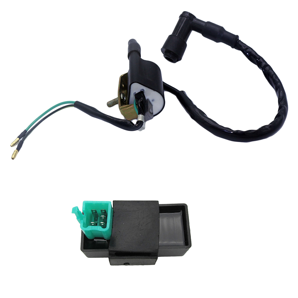 Ignition Module Coil with CDI Box 6 Pin for 90cc 110cc 125cc 140cc MIni Quad Dirt Bike ATV Buggy