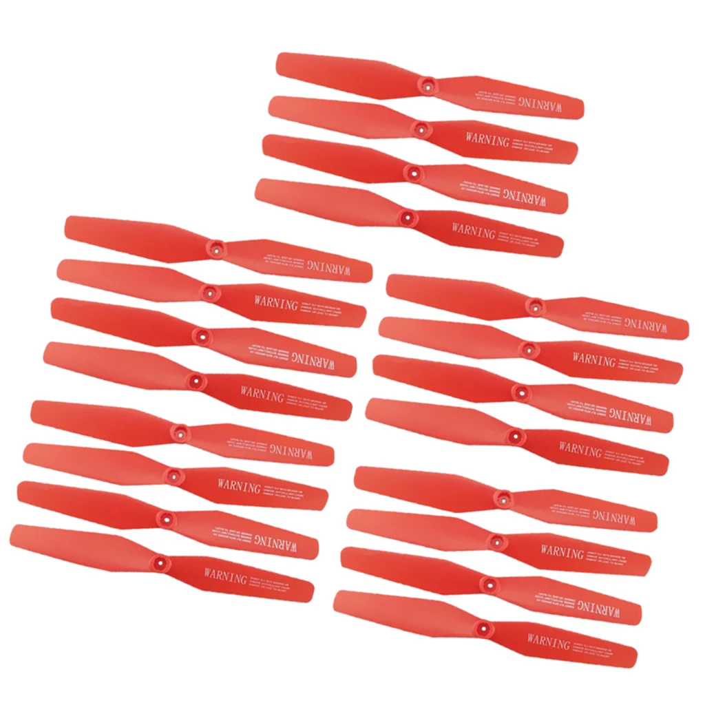 20x Drone Propellers Props RC Quadcopter Rotor Blades Spare Parts for SYMA X5HW X5HC X54HW X54HC X5UW X5UC, CW + CCW