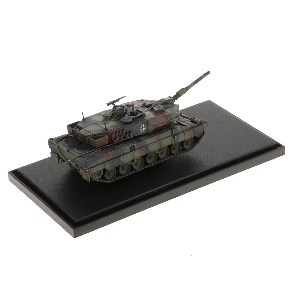 1:72 Simulation German Leopard 2 A5 Main Battle Tank Model Armored Toy Car