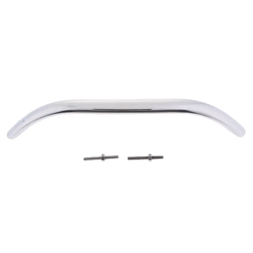 Boat 350mm Grab Handle Polished Stainless Steel Handrail for Marine Yachts