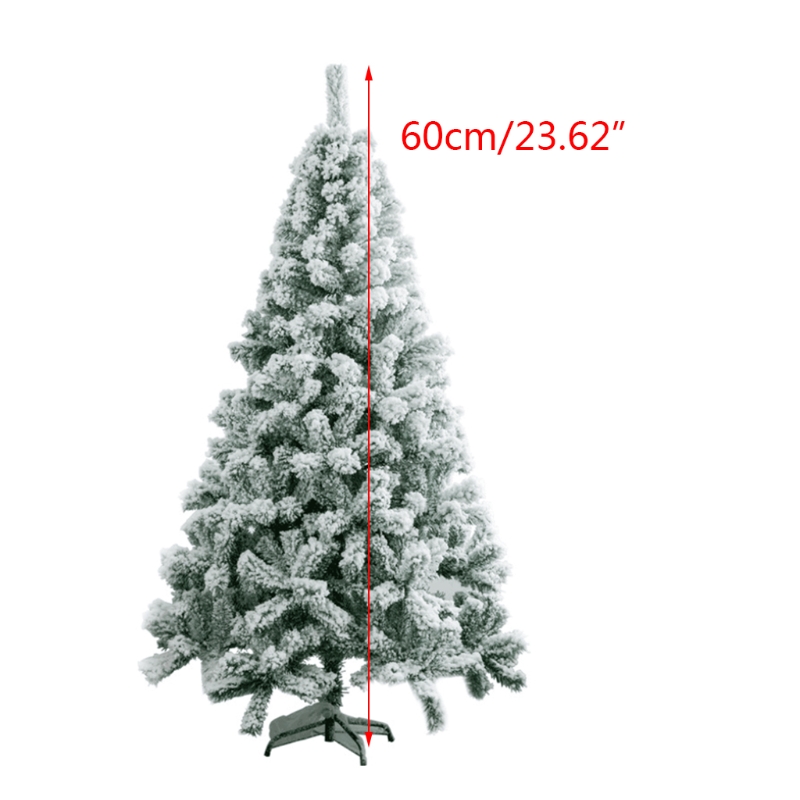 Artificial White Snow Christmas Tree Ornament Adornment Desktop Party Decoration · v3