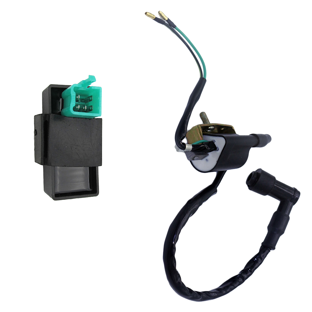 Ignition Module Coil with CDI Box 6 Pin for 90cc 110cc 125cc 140cc MIni Quad Dirt Bike ATV Buggy