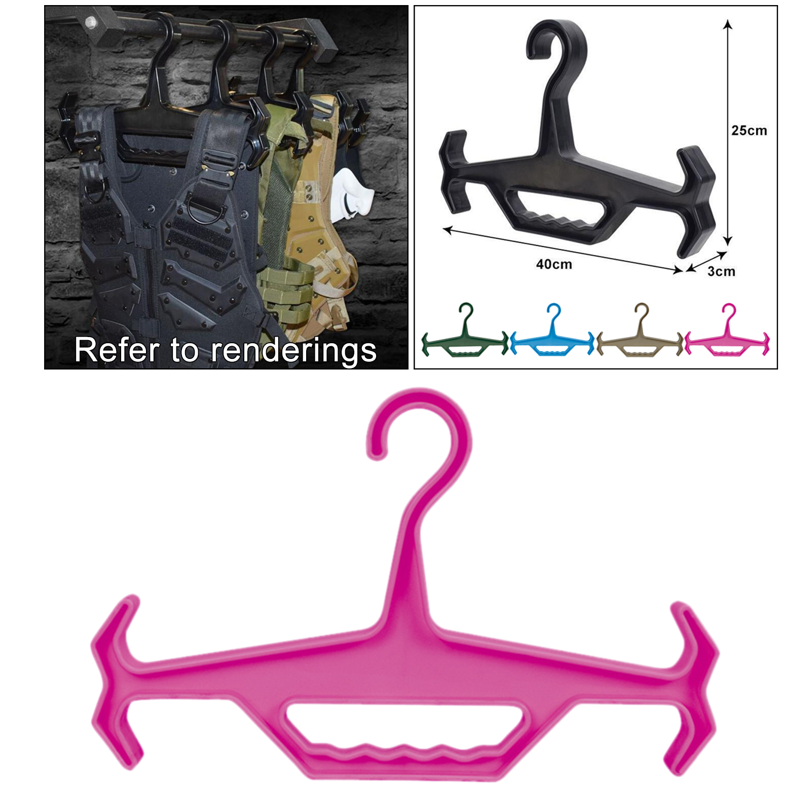 Scuba Gear Hanger Drysuit Hanger Snorkeling Suit Boots Deluxe Hangers Fins