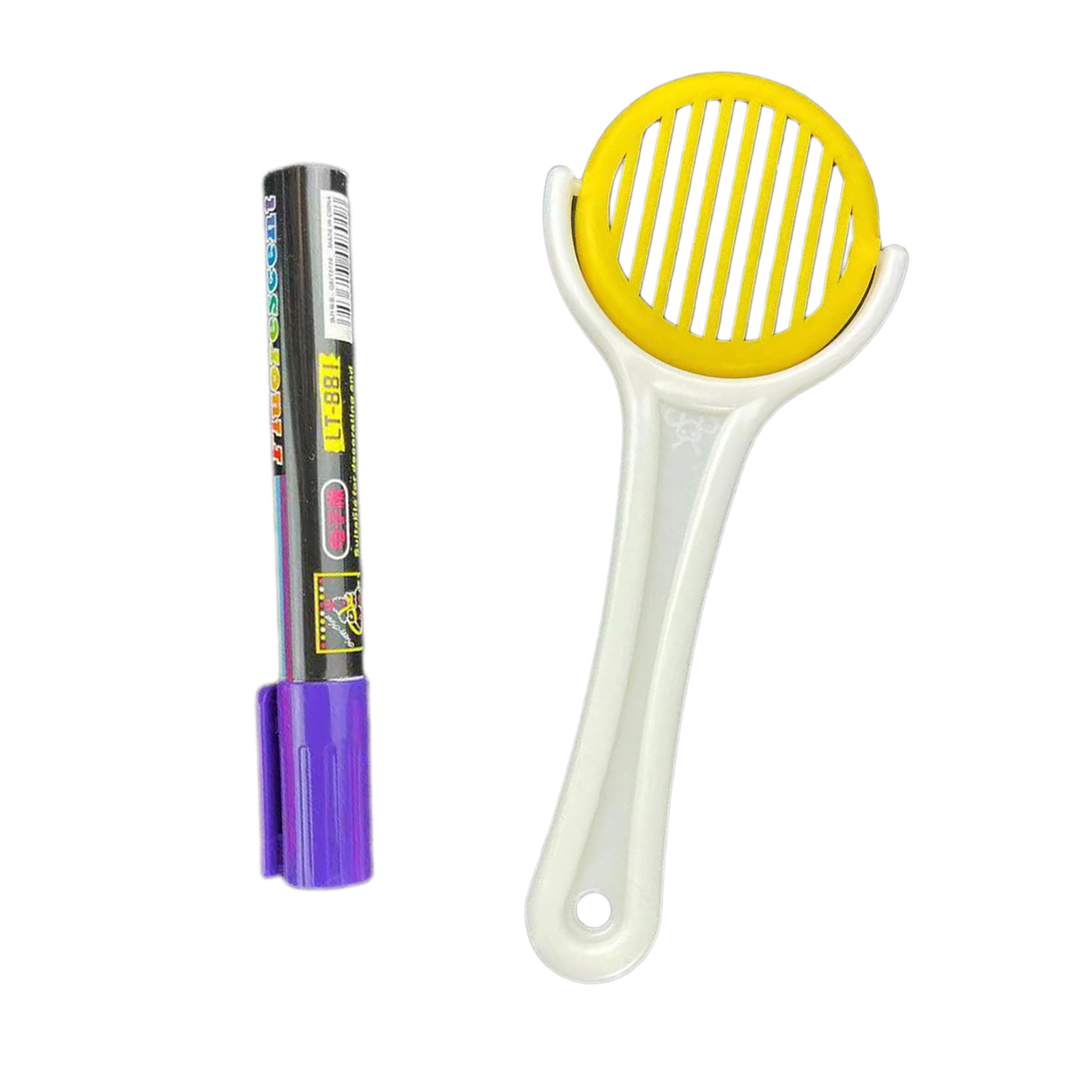 Handheld Bee Queen Cage W/ Marking Pen Equipment Apiculture Accessories Tool