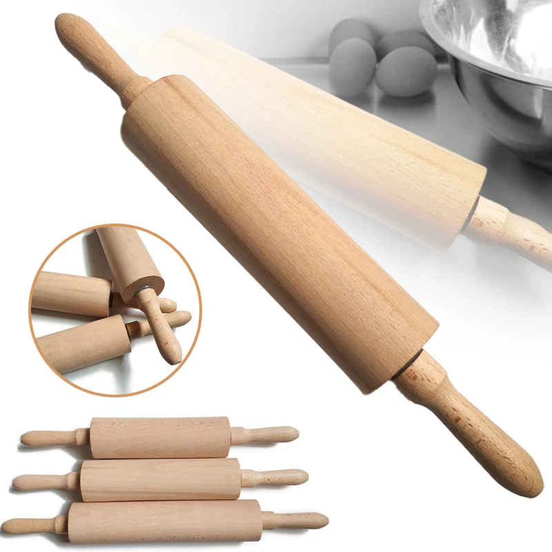 17"  Wooden  Rolling Pin For Kitchen,Kitchen Tool  Uniware 