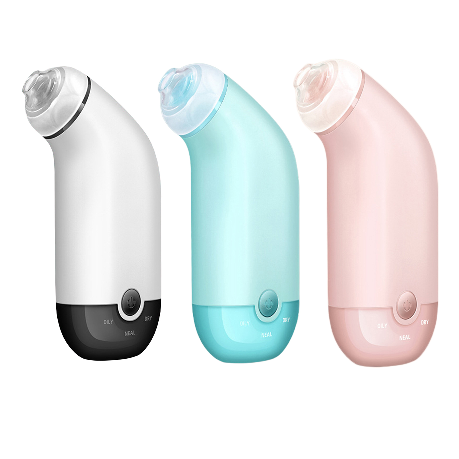 Blackhead Remover Suction Vacuum Acne Whitehead Cleaner Cordless USB Rechargeable Pimple Sucker Beauty Device with 3 Probes