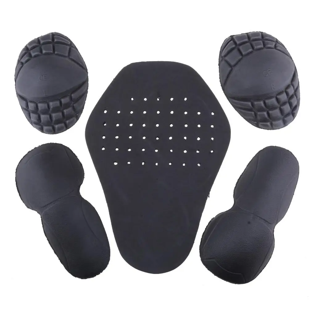 Details about   10x Motorcycle Motocross Jacket Back Shoulder Elbow Protection Pad Safety 