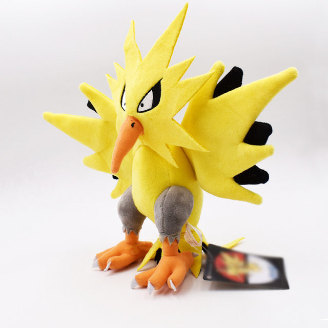 Takara Tomy Pokemon Lightning Bird Plush Doll Three Sacred Birds Frozen Bird  Flame Bird Ice Bird Yellow Bird Pokemon Plush Toys - Real Life Plush -  AliExpress