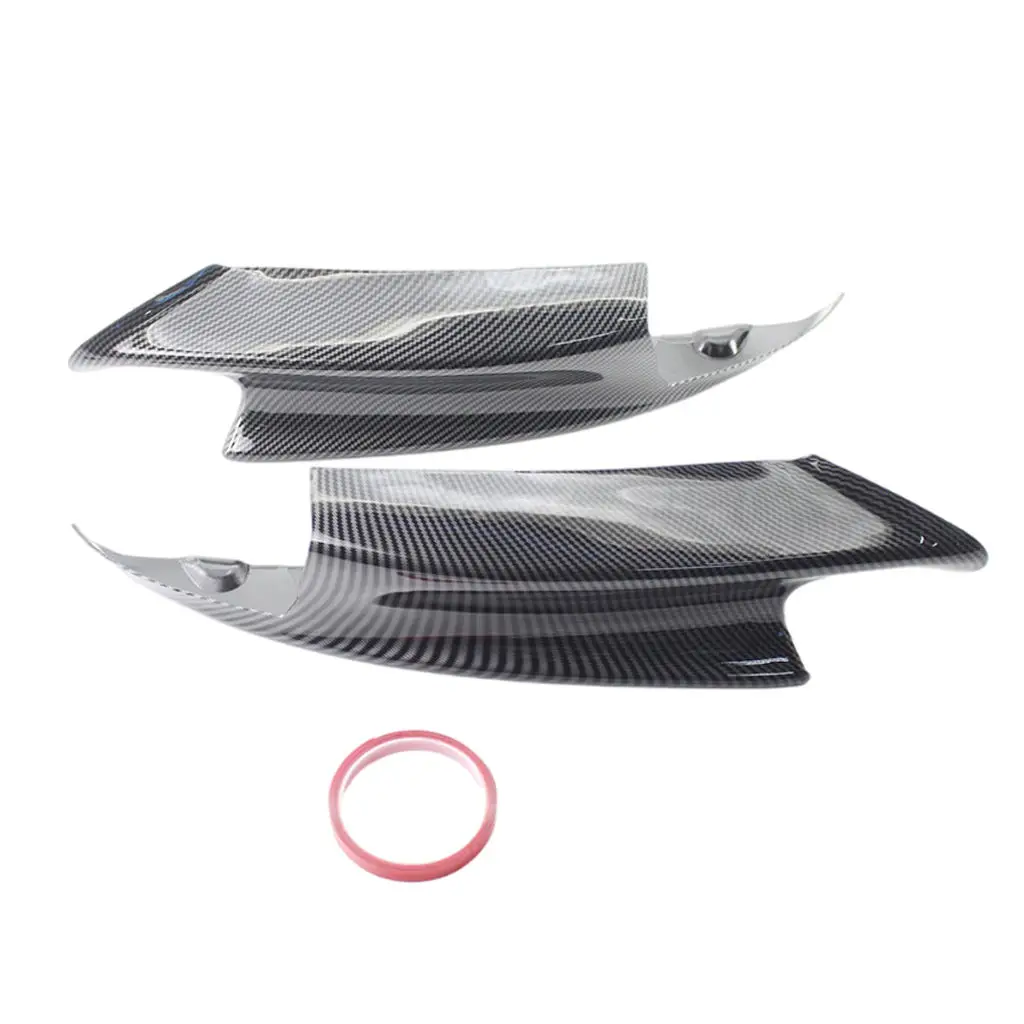 2Pcs Car Front Splitter Bumper Spoiler Lip Replacement for BMW E90 E92 E92 M3 2007-2012 Accessories