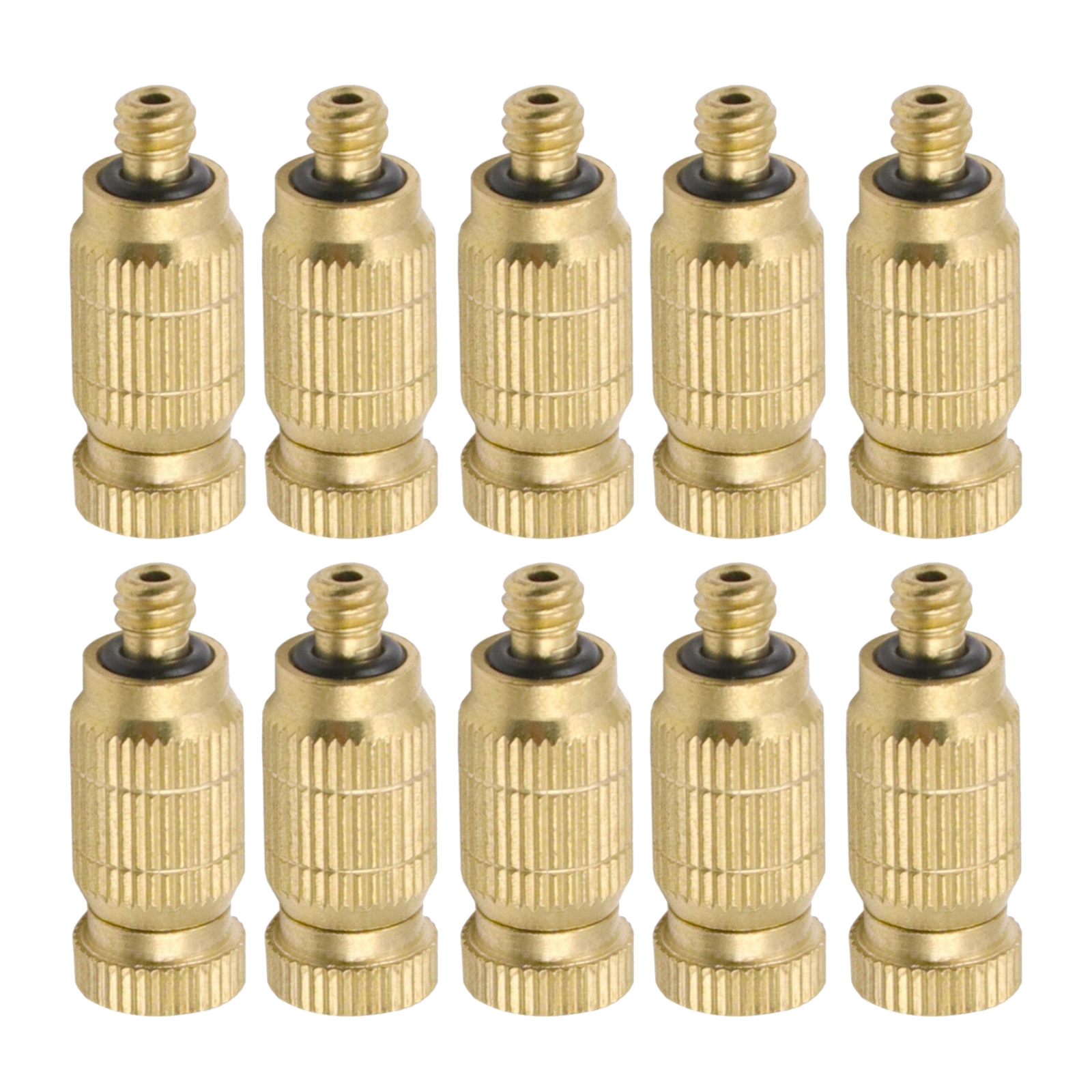 10PCS Brass Misting Nozzle Spray Head Patio Outdoor Misting Cooling System