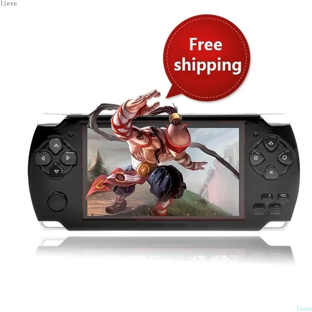 2021 NEW 4.3 Inch PMP Built-in 5000 games, 8GB  Handheld Game Player MP3 MP4 MP5 Player Video FM Camera Portable Game Console