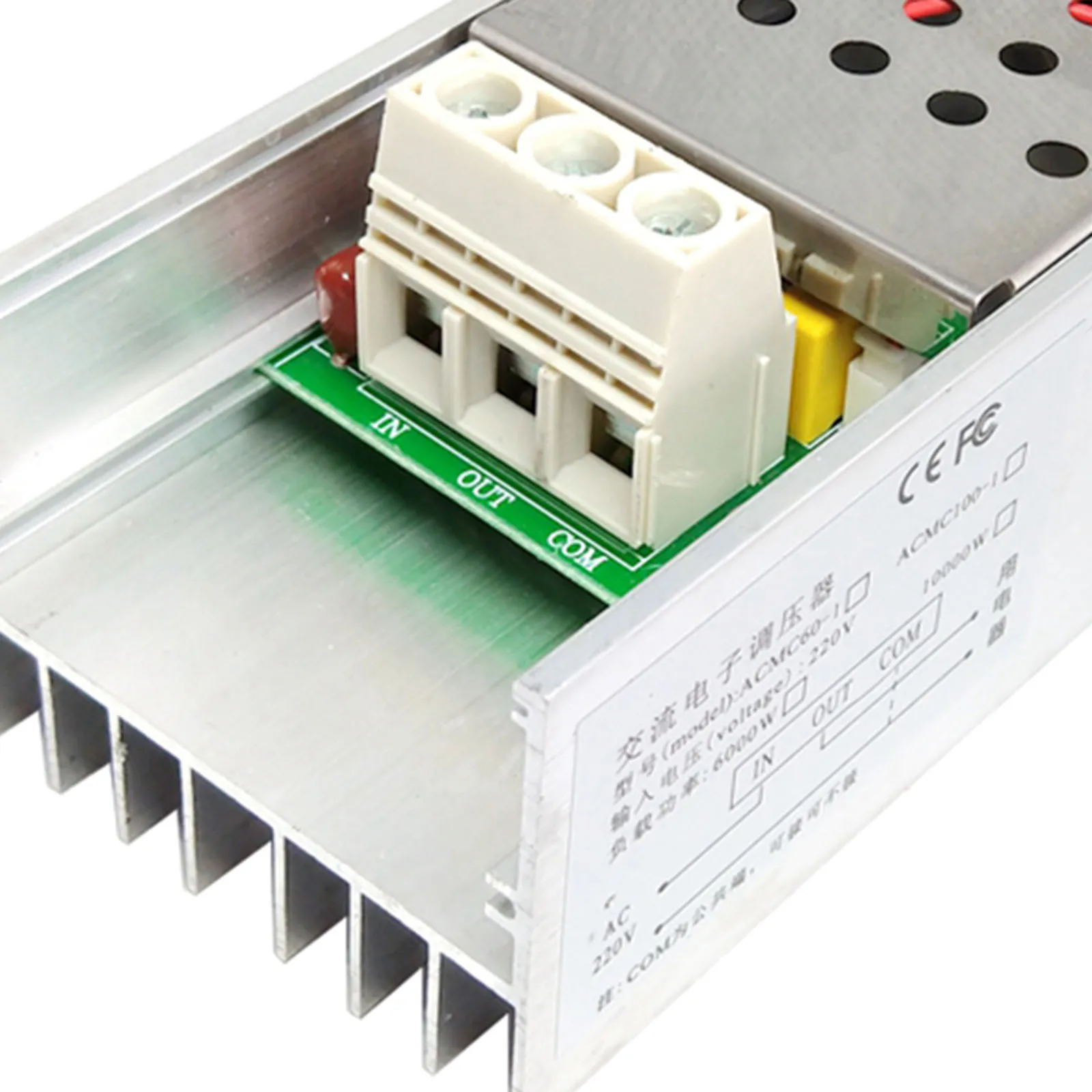 10000W AC 220V Voltage Regulator  Controller Dimmer Thermostat Board