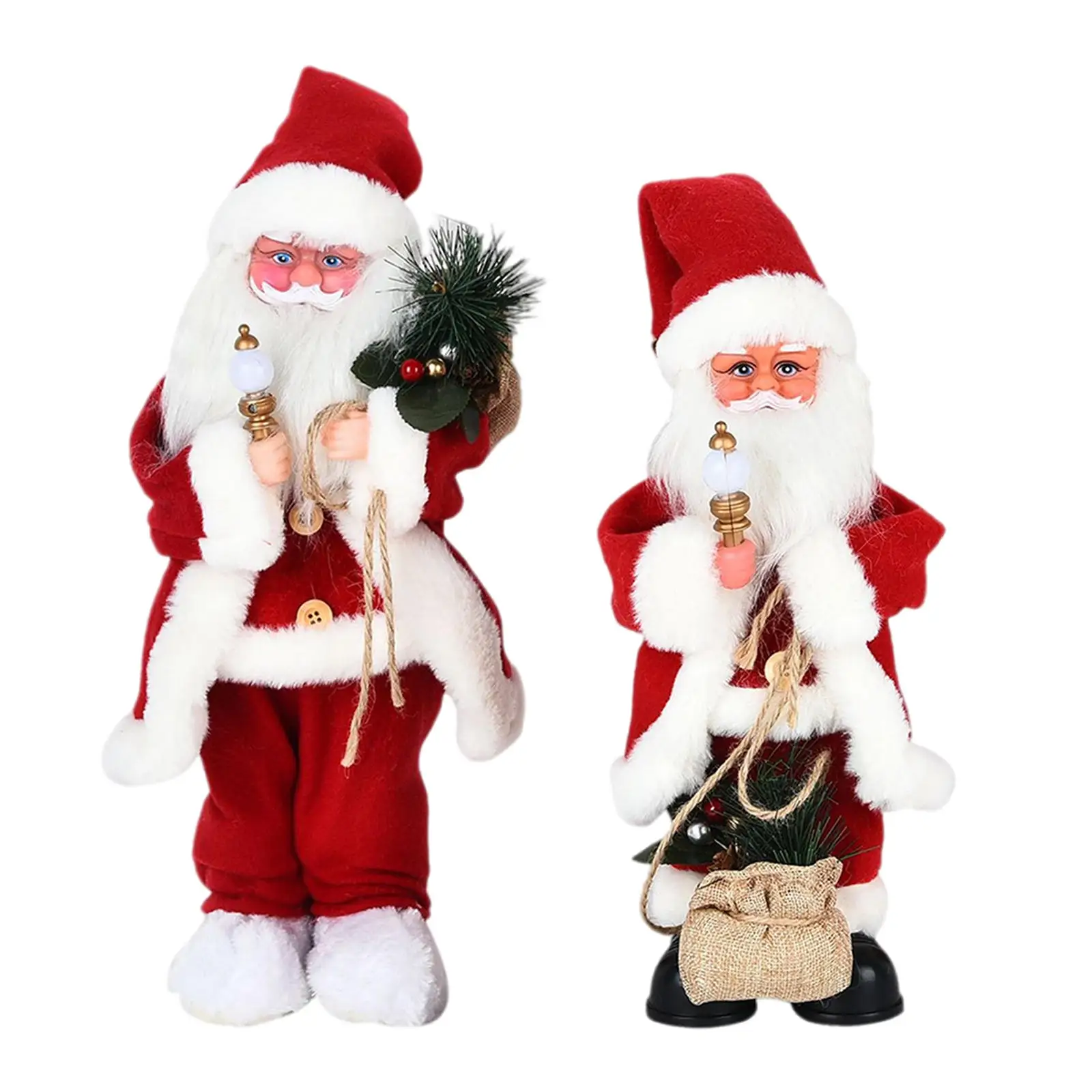 Electric Santa Claus Toy Wiggle Santa Swinging Singing Twerking Santa Claus for Children