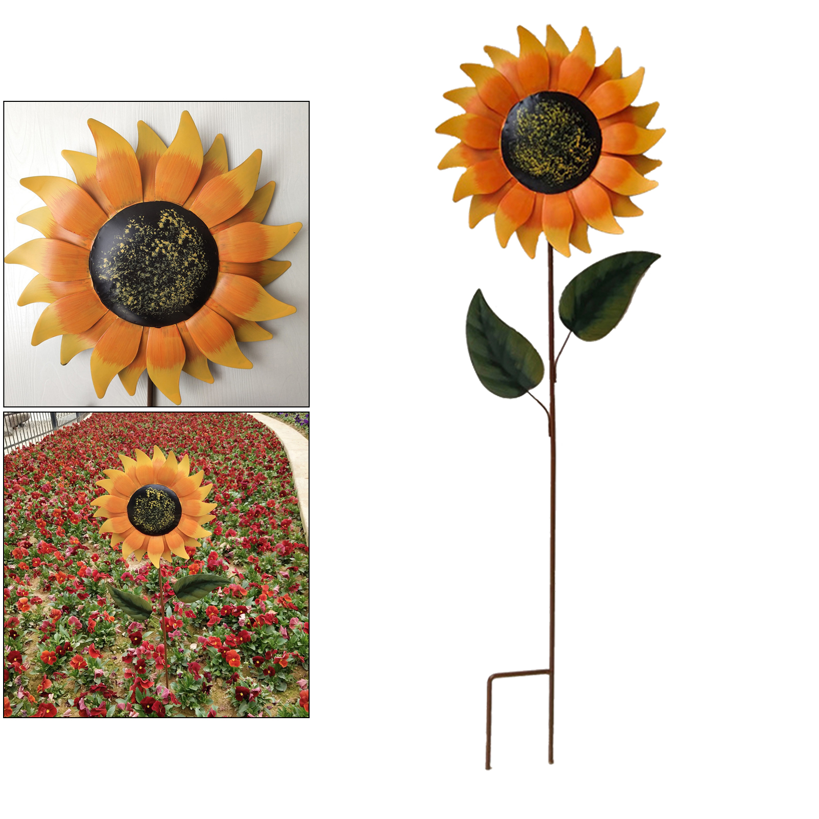 Outdoor Fall Plant  Stake Garden Yard Landscape Decoration Art