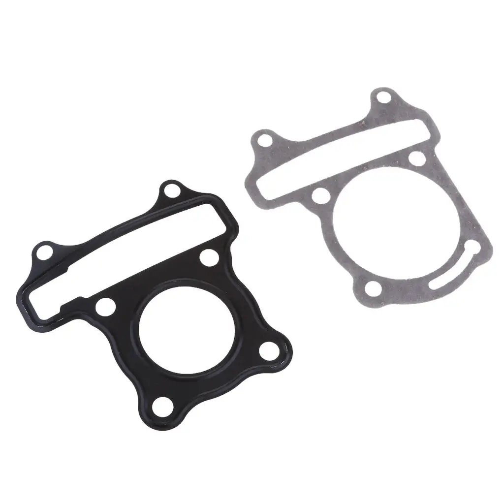 39/44/47/50/52.4/57.4/61mm Big Bore Cylinder Base + Head Gaskets for GY6 50 60 80 90 125 150 180cc Scooter Good Replacement
