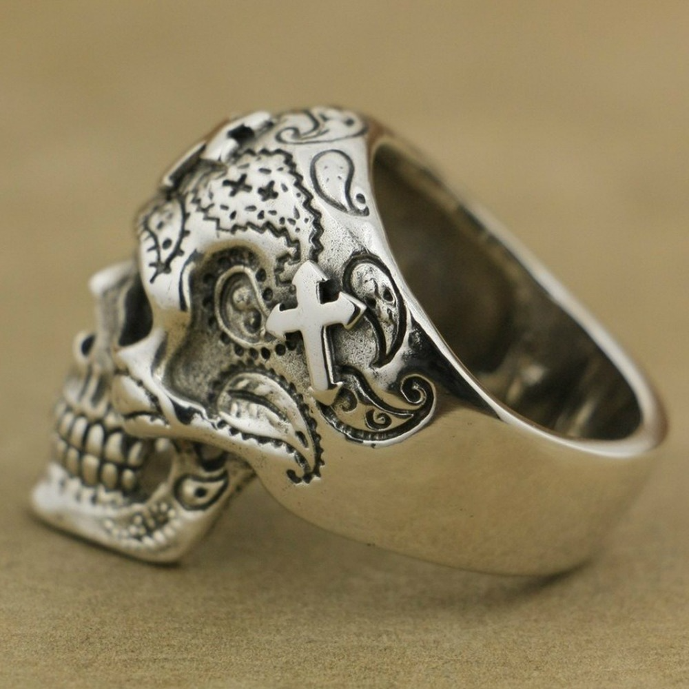 2022 New Vintage High Detail Gothic Skull Ring - Animals Aso