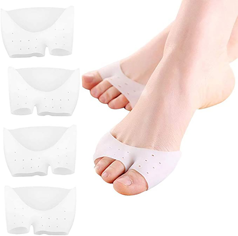 Best of 2pcs Silicone Forefoot Pad Toe Sleeve Relief Feet Pain Protection Ballet High Heels Hallux Valgus Protector Gel Foot Care Tool Reviews & Tips