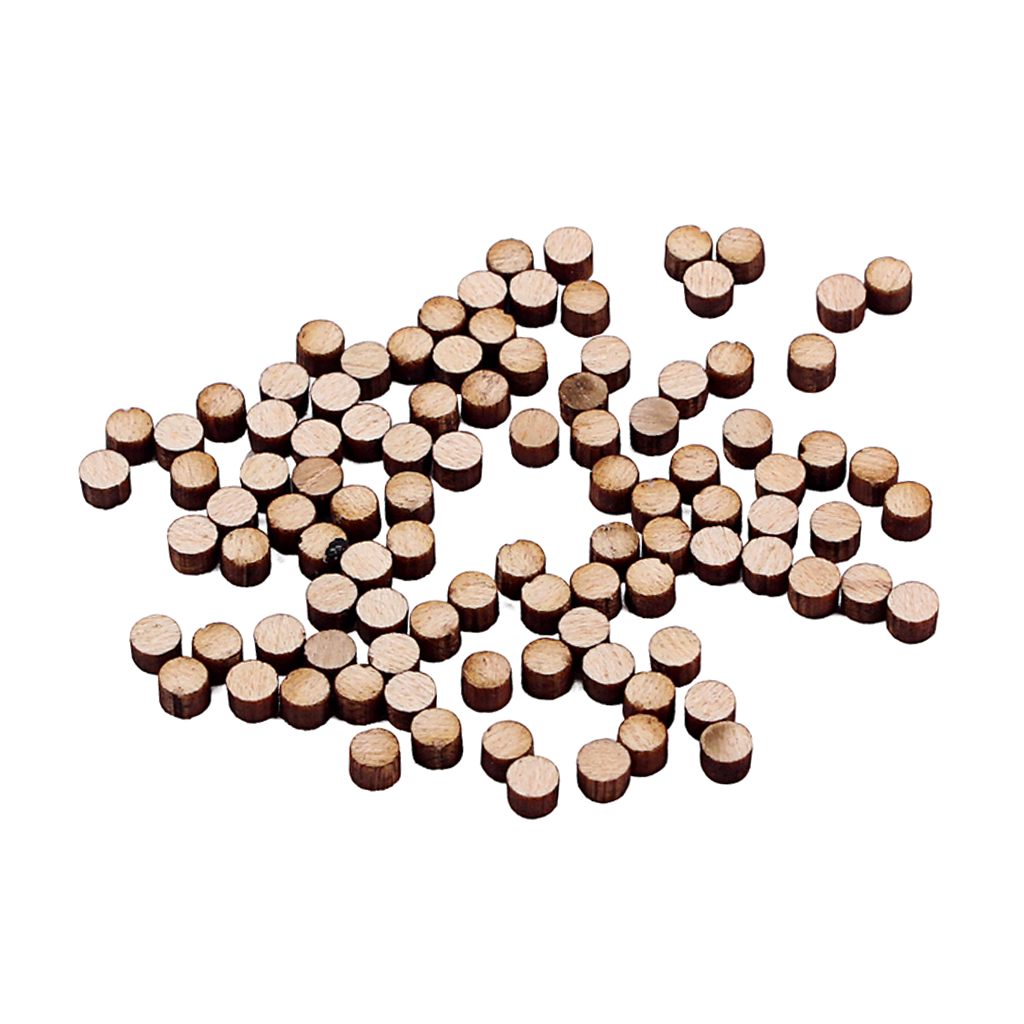 100PCS RETRO STYLE MAPLE WOOD DOT INLAYS FOR GUITAR BASS FINGERBOARD