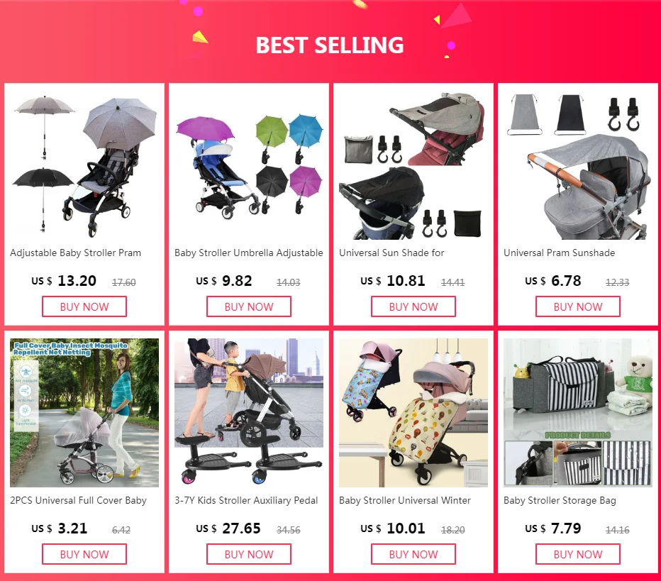 Universal Baby Stroller Cover Windproof Waterproof UV Protection Sunshade Cover  for Baby Infants Prams Outdoor Activities Seat baby stroller accessories baby bottle rack	