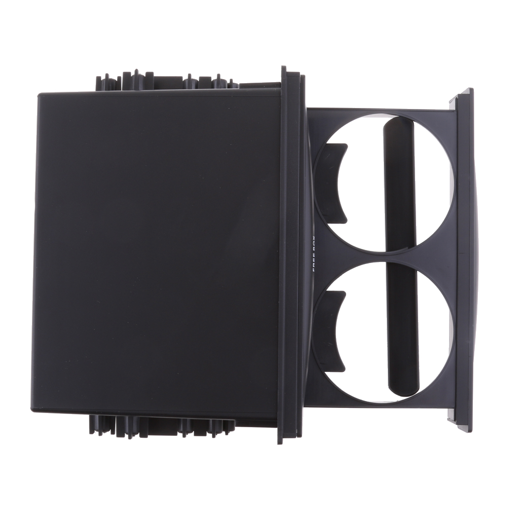 Car Dash Trim Double Din Radio  Kit Drink Cup Holder Tray Storage Box