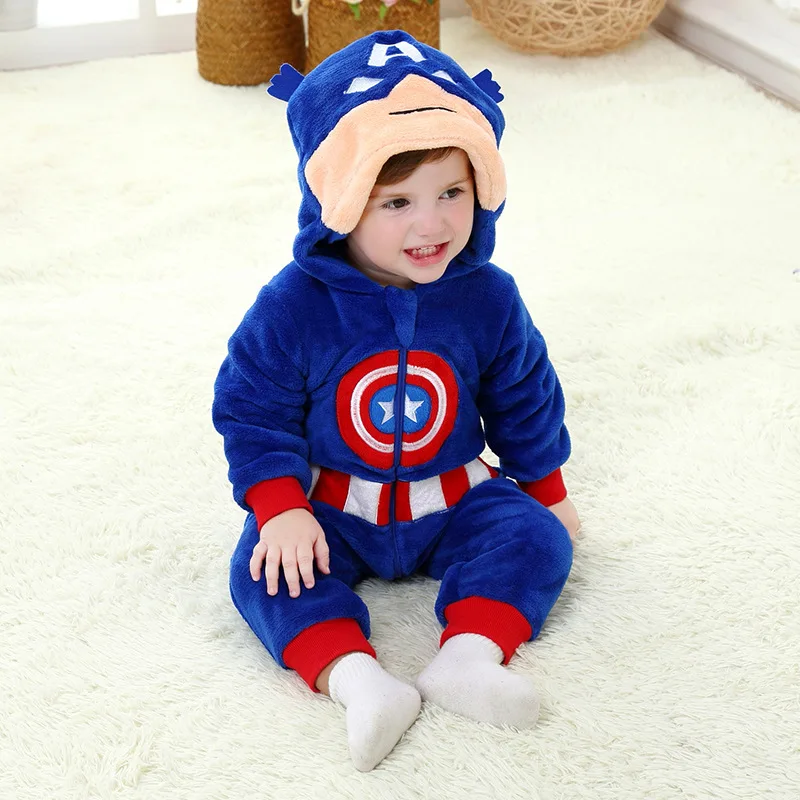 Toddler Fancy Dress Costume Super Hero Deluxe Jumpsuit Outfit Gift 0-36 months. 
