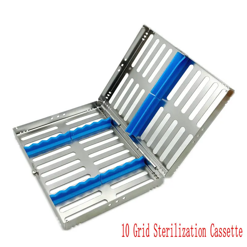 rack de esterilização dental caixa cassete bandeja de ferramentas para peça