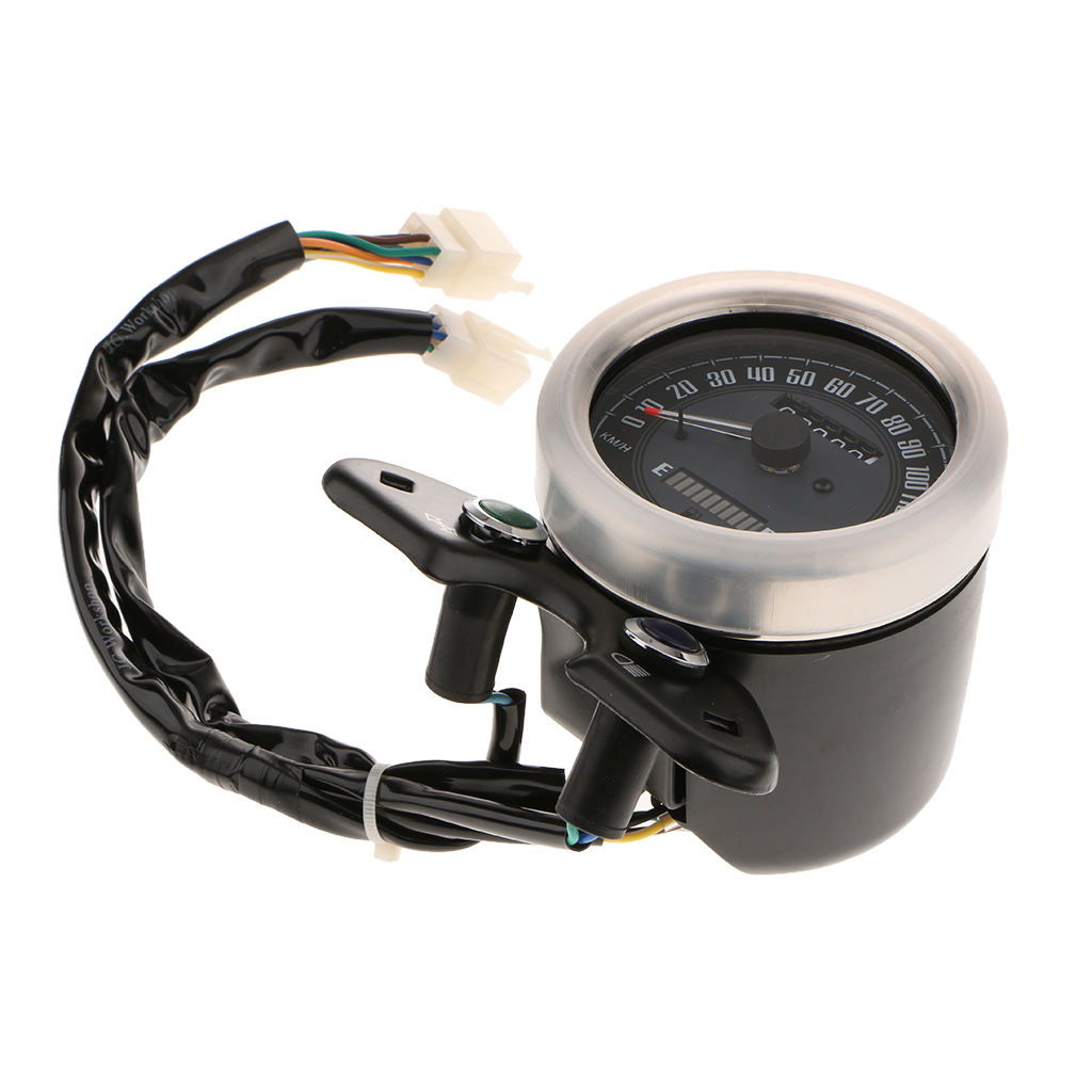 Motorcycle Digital Odometer Speedometer Tachometer KMH for CG125 Cafe Racer
