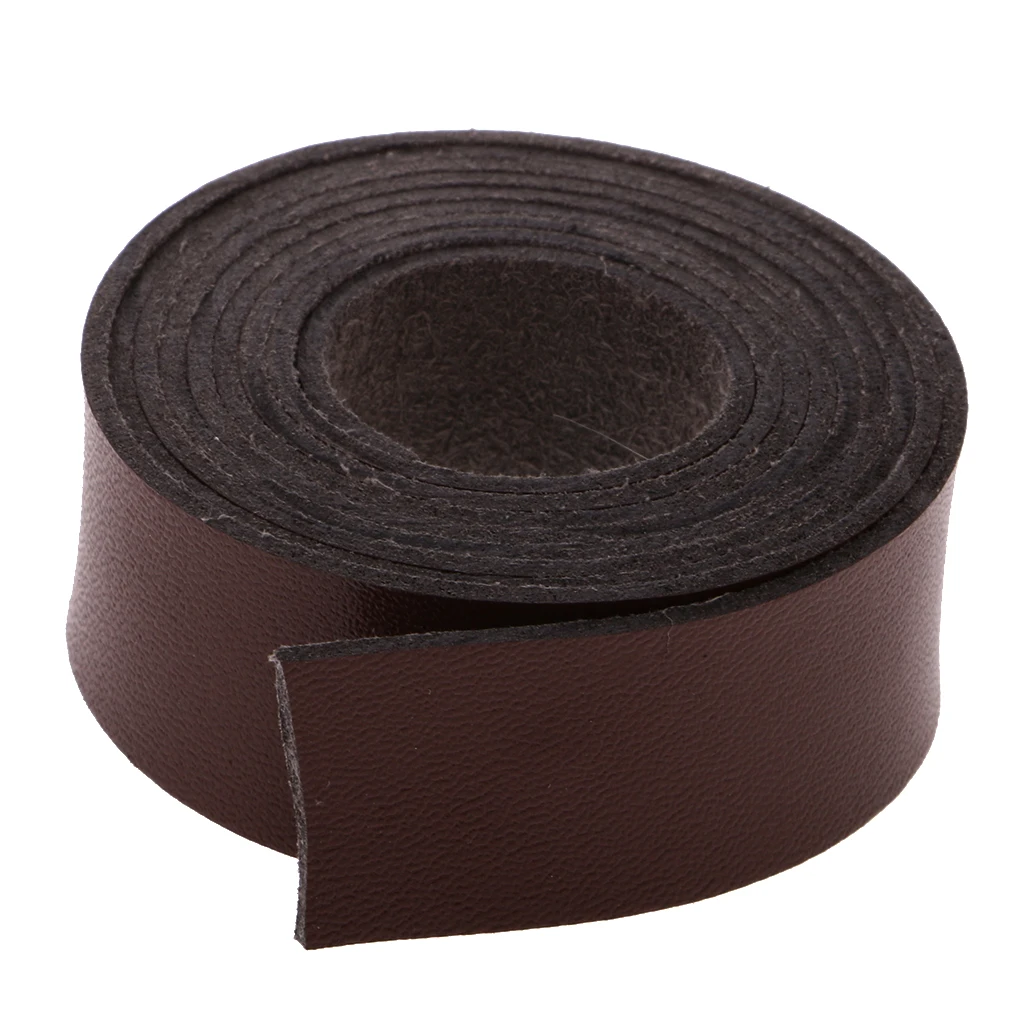 2 Meters Long 20mm Wide Faux Leather Strip Strap Leather Craft Belt Bag Handle DIY Soft and Strong Material