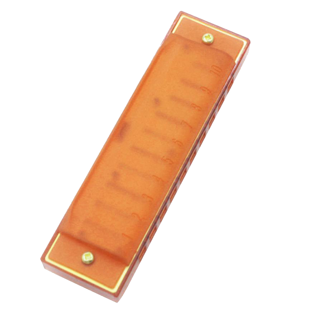 10 Holes 20 Tunes Harmonica , Key of C for Beginner, Students, Kids Gift, Professional with case