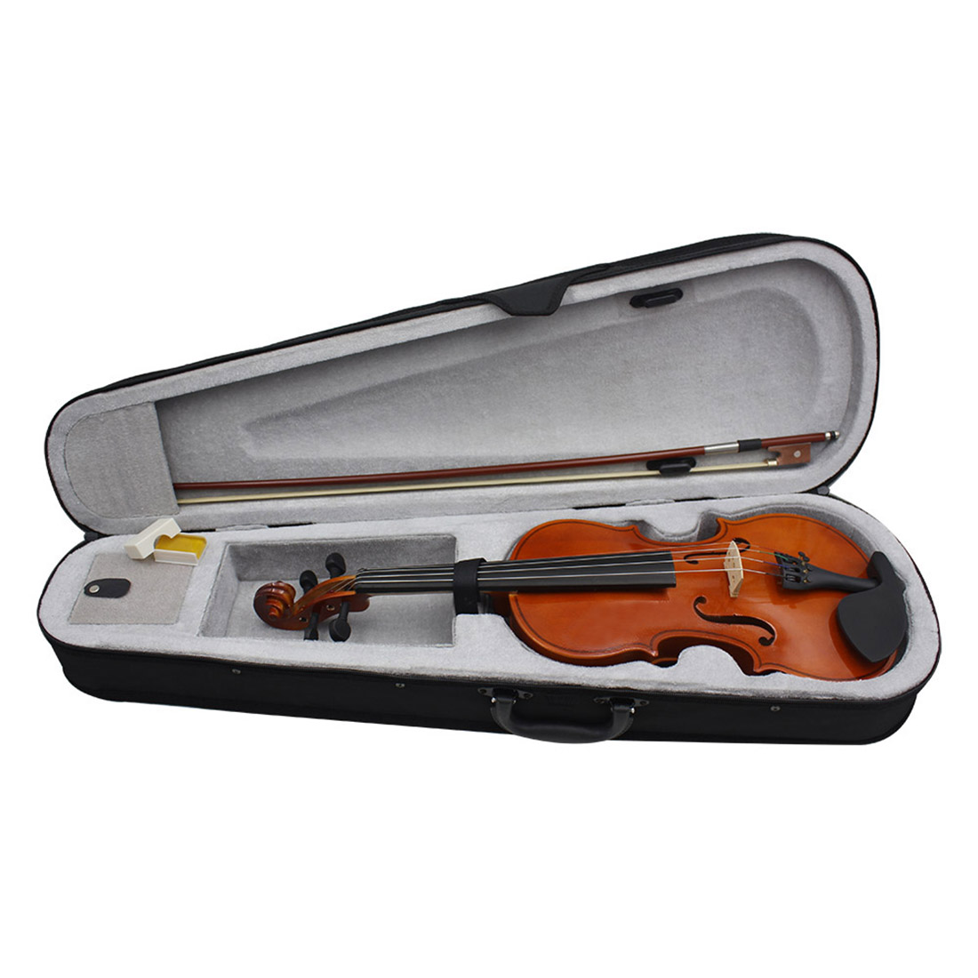 Title 2, 4/4 3/4 1/2 1/8 Acoustic Violin Color Natural /...