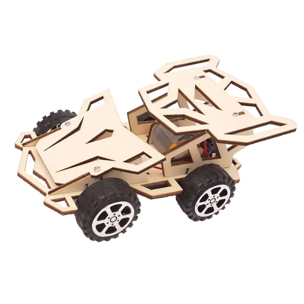 DIY Electric Motor Kids Educational Toy Robotic Model Science Toys Car 